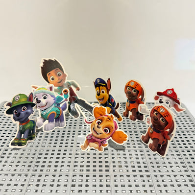 PJ Mask, Cars & Paw Patrol Cake Toppers