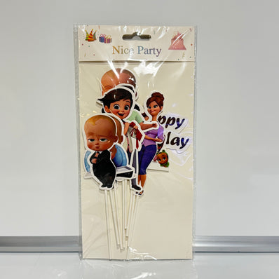 Boss Baby & Dino Land Cake Topper
