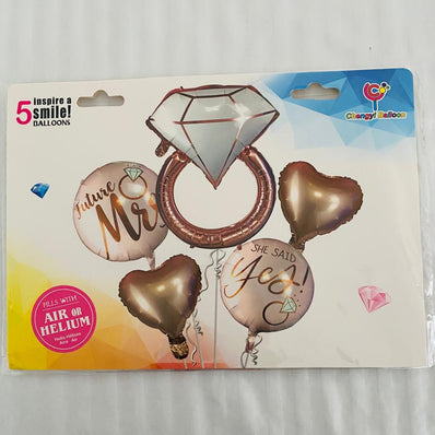 Future Mrs 5pcs Balloon Set