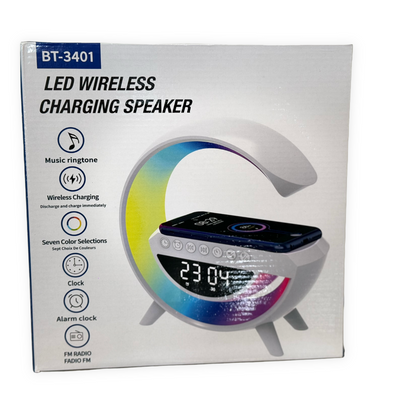 LED Wireless Charging Speaker