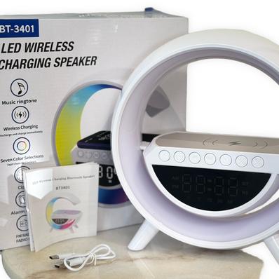 LED Wireless Charging Speaker