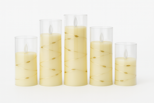 Big 5pcs LED Candle Light