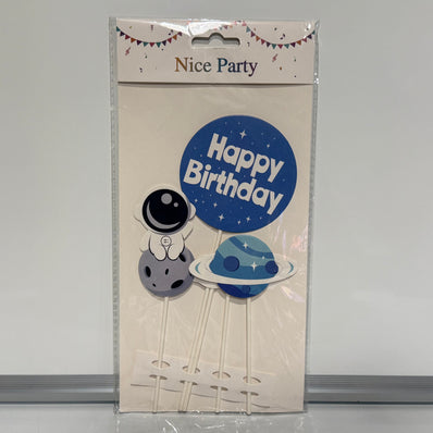 Spiderman, Space & Mario Cake Topper