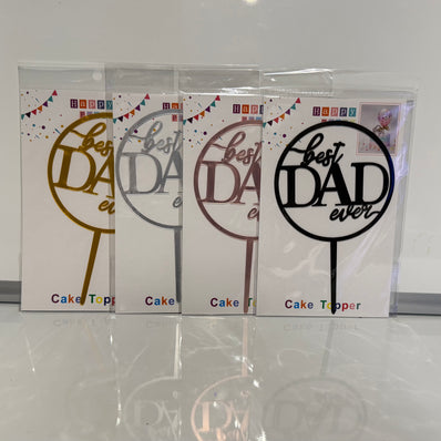 Dad's Cake Topper