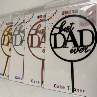 Dad's Cake Topper