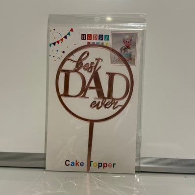 Dad's Cake Topper