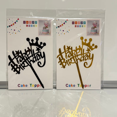 Birthday Cake Toppers