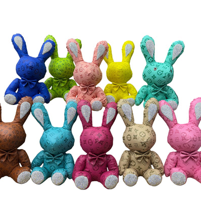 Small Faux Leather Teddy