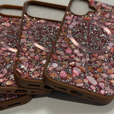 Pink IPhone Stone Cases