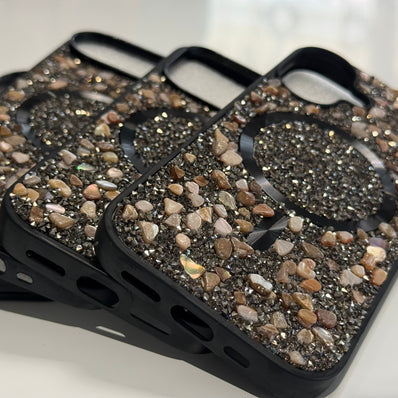 Black IPhone Stone Cases