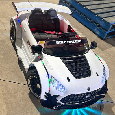 [STORE ONLY] 24V White Ride On Drift Car