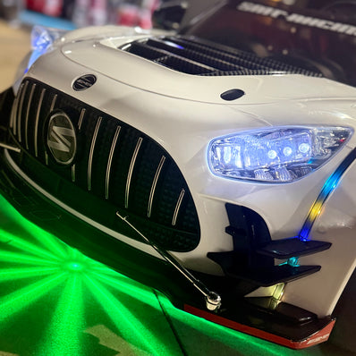 [STORE ONLY] 24V White Ride On Drift Car