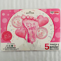 It's A Boy / It's A Girl Baby Balloon Set