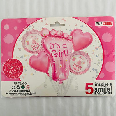 It's A Boy / It's A Girl Baby Balloon Set
