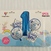 Number 1 It's A Boy/ Girl Balloon Set
