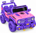 [STORE ONLY] 12V Electric Purple Star Jeep Ride-On
