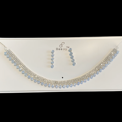 Rhinestone and Crystal Jewellery Set