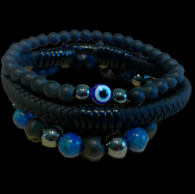 Evil Eye Bracelet Set