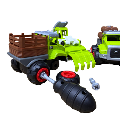 DIY 4pcs Take-Apart Vehicle Set