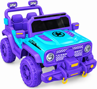 [STORE ONLY] 12V Electric Purple Star Jeep Ride-On