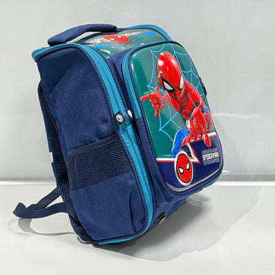 3D Green Spiderman School Backpack