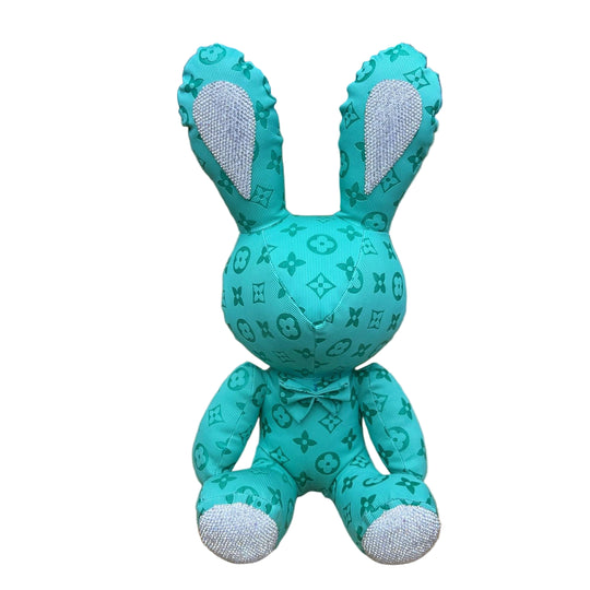 Big Faux Leather Teddy