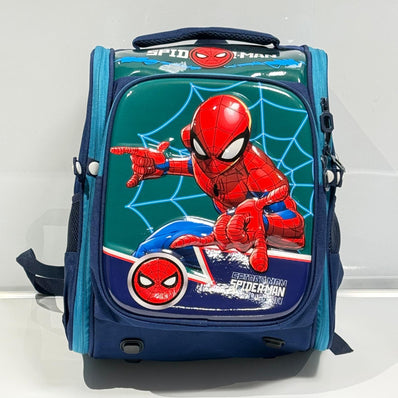 3D Green Spiderman School Backpack