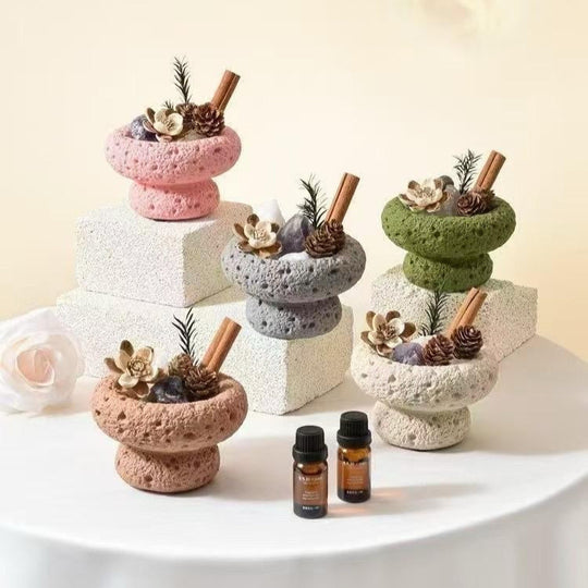 Moon Surface Rock Home Essence