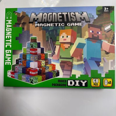 Minecraft Magnetic Blocks 68pcs