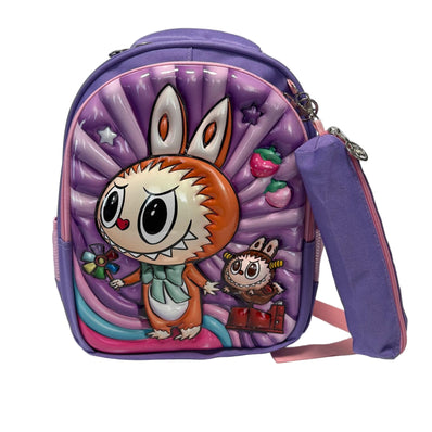 Labubu School Backpack with Pencil Case