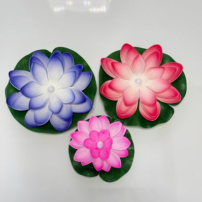 LED Lotus Water Functioning Light