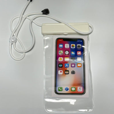 Clear Waterproof Phone Pouch with Lanyard