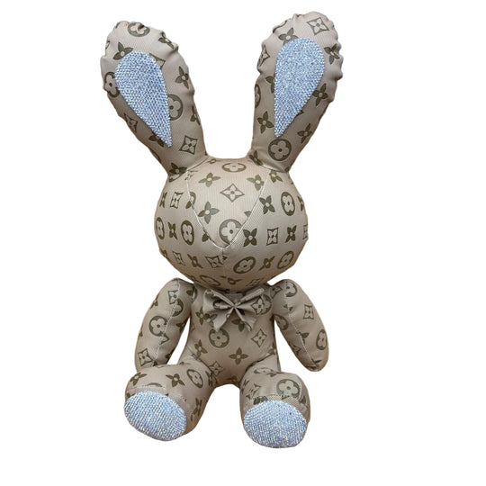 Big Faux Leather Teddy