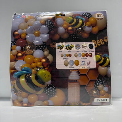 Bumble Bee Theme Balloon Decoration Set