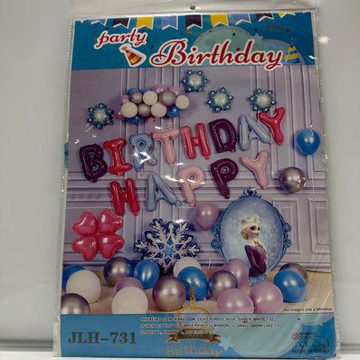 Frozen Theme Birthday Decoration Set