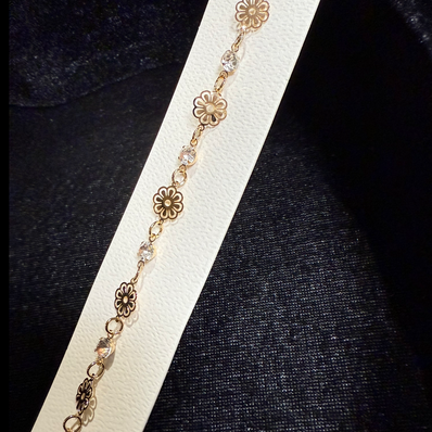 Floral Chain Bracelet