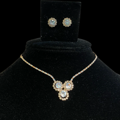 Diamond Simulant Jewellery Set