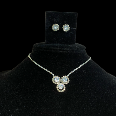 Diamond Simulant Jewellery Set