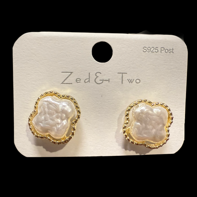 Flower Pearl Earring