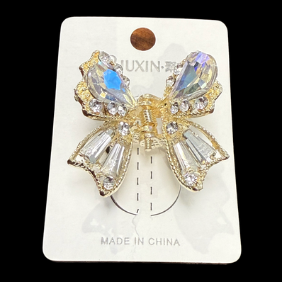 Butterfly Gold Hair Claw