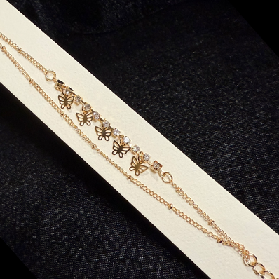 Butterfly Chain Bracelet