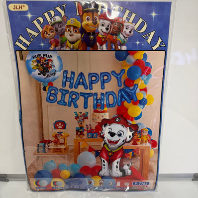 Paw Patrol Birthday Decoration Set