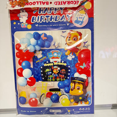 Paw Patrol Balloon Set