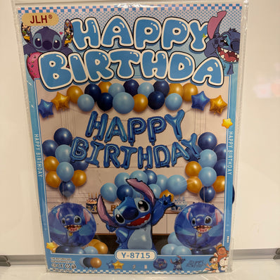 Stitch Balloon Set
