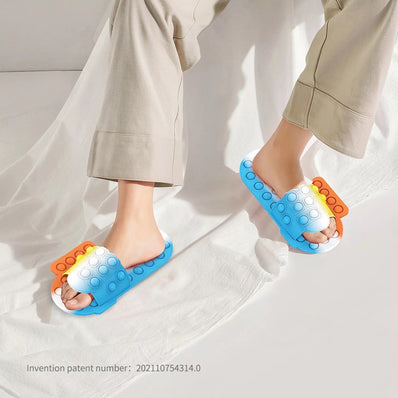 Push Pop Bubble Slippers Fidget