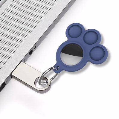 Push Pop Bubble Airtag case Keychain