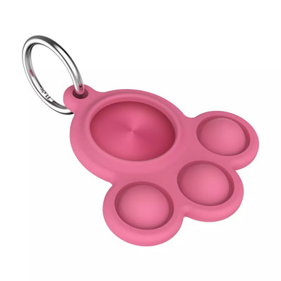 Push Pop Bubble Airtag case Keychain