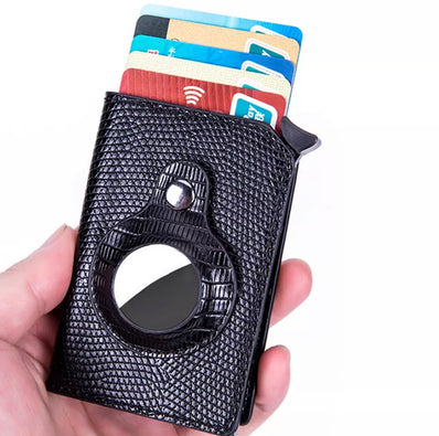 Pop-up Slim Pocket Wallet with Airtag Holder.
