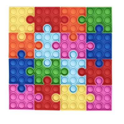 Push Pop Fidget Jigsaw Cubes
