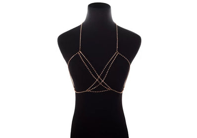 Chest Harness Rhinestone Body Chain